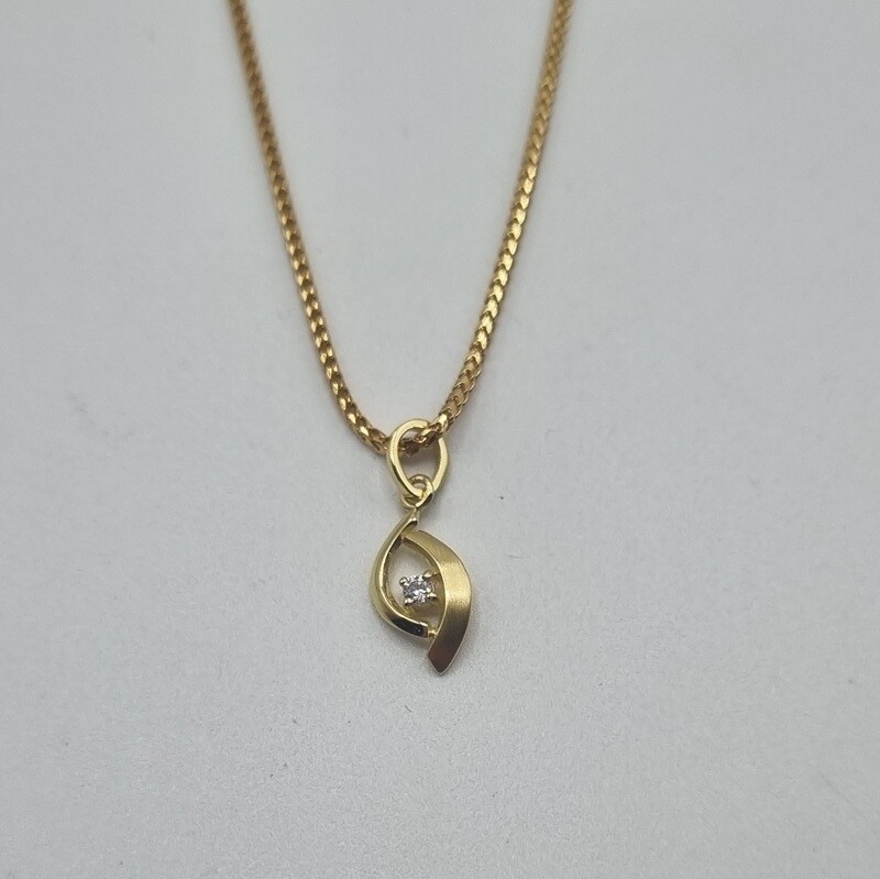 Anhänger Gelbgold