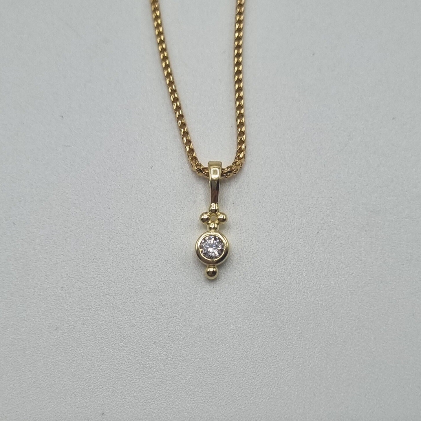 Anhänger Gelbgold