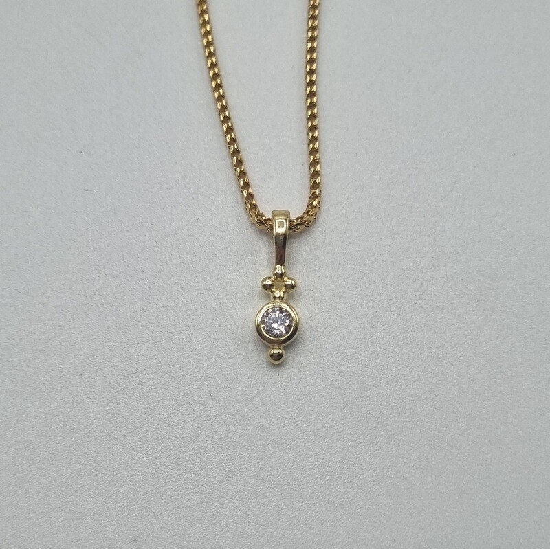 Anhänger Gelbgold