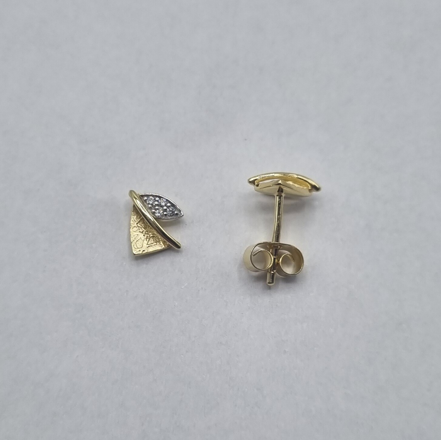 Ohrstecker Gelbgold