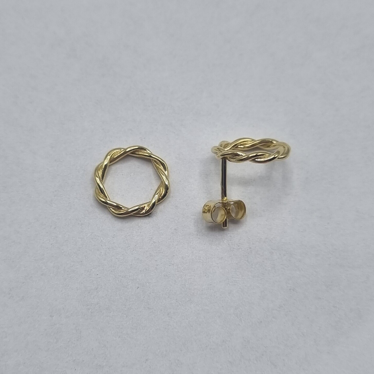 Ohrstecker Gelbgold
