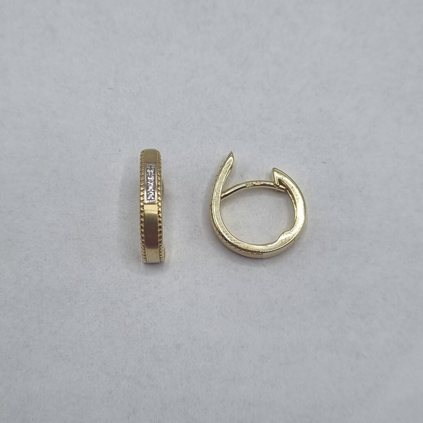 Creolen Gelbgold