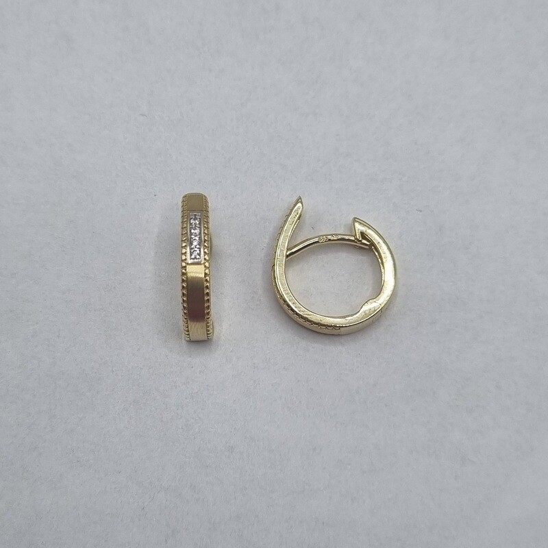 Creolen Gelbgold