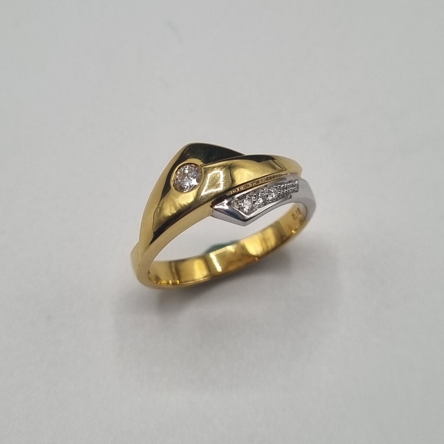 Damenring Gelbgold
