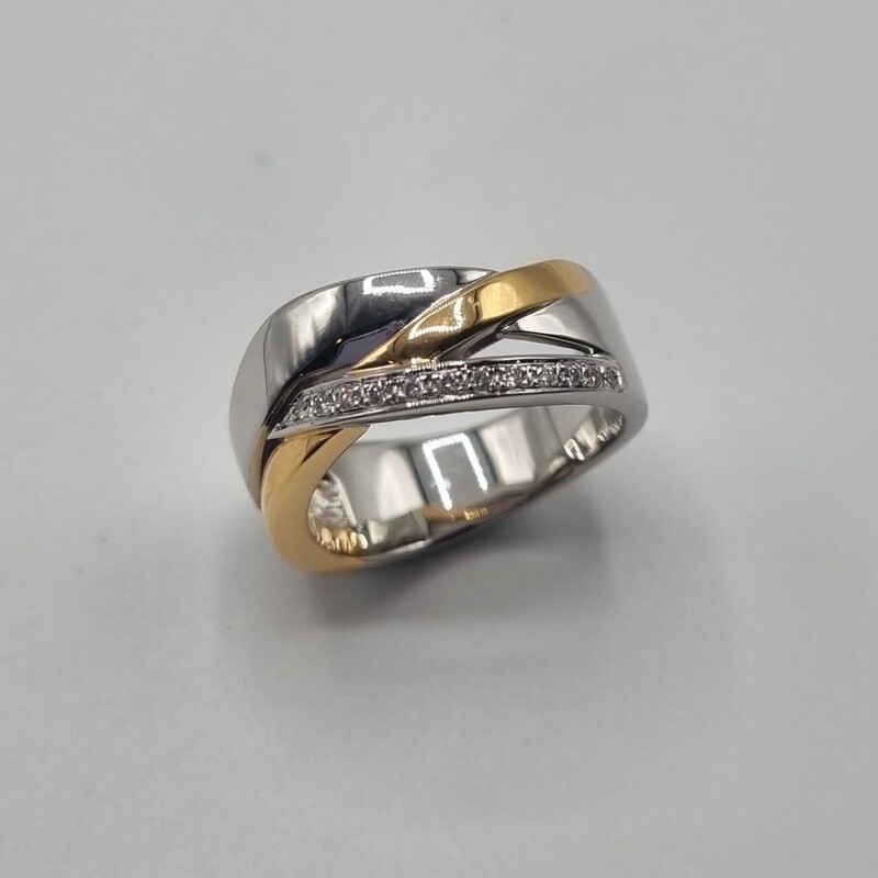 Damenring Bicolor Damenring Bicolor