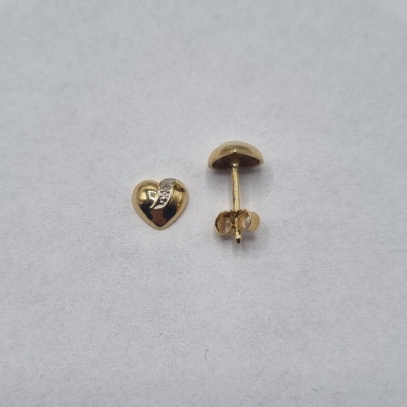 Ohrstecker Herz