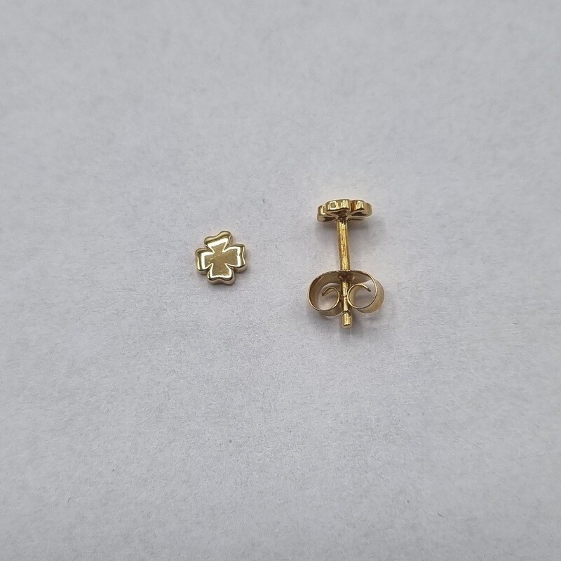 Ohrstecker Kleeblatt