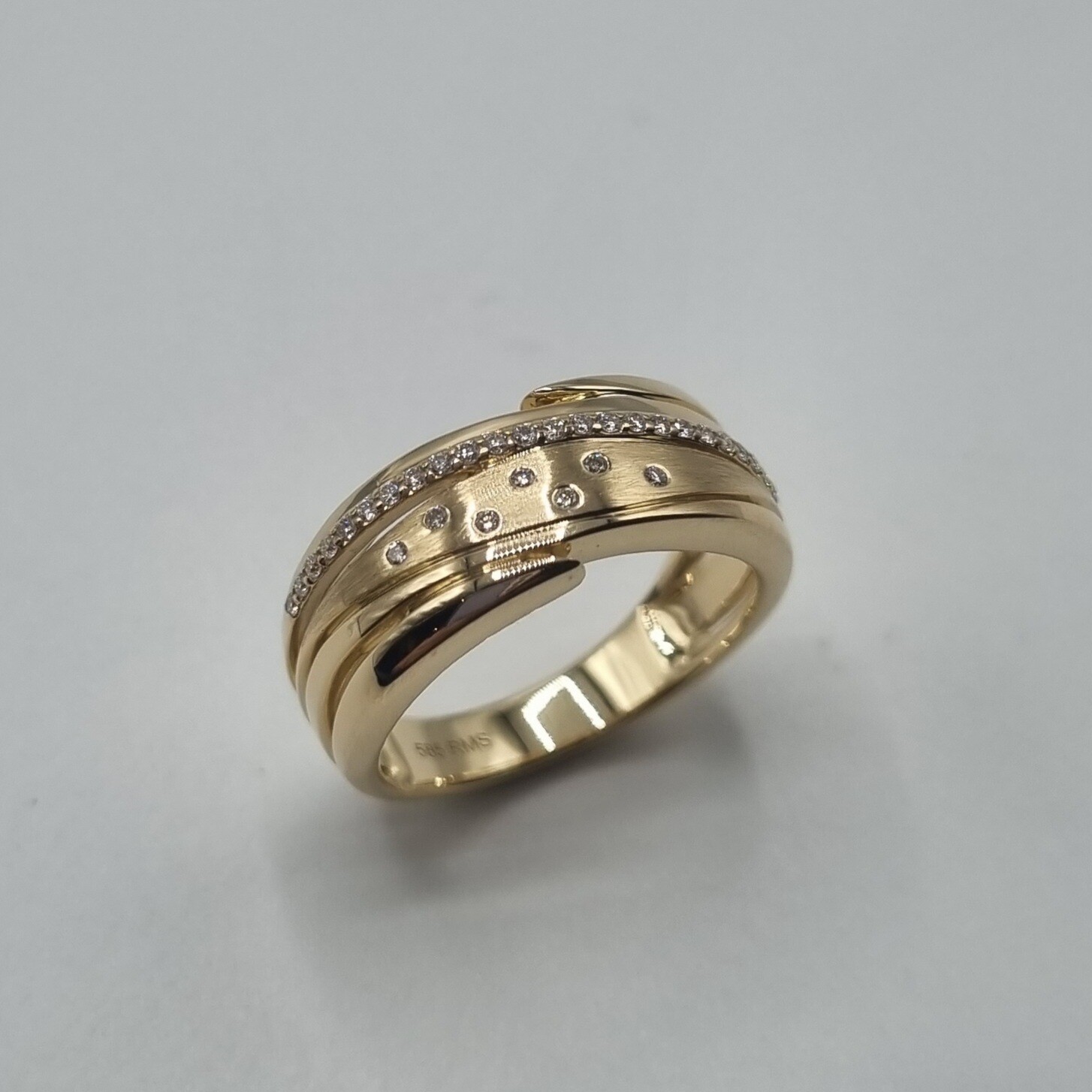 Damenring Gelbgold