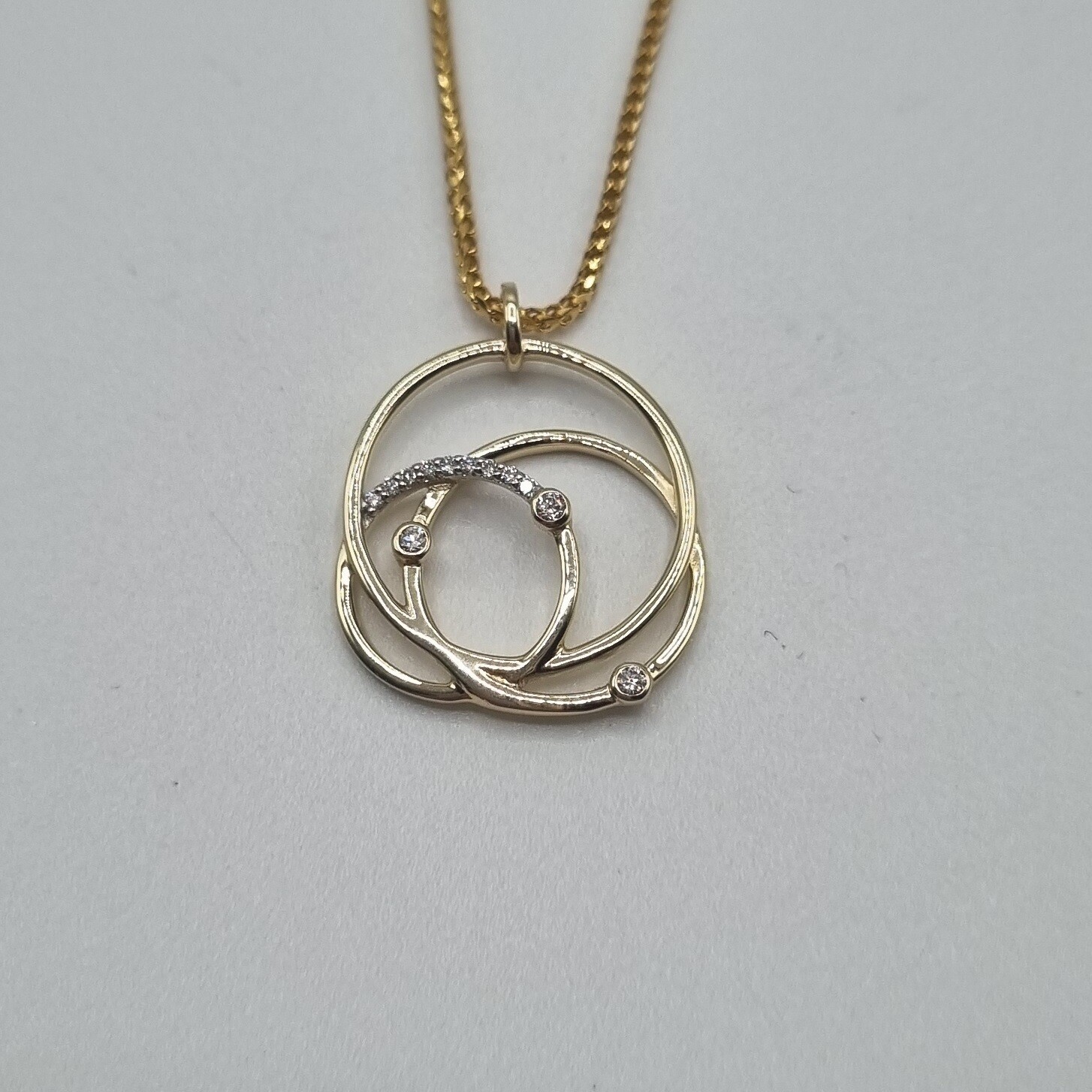 Anhänger Gelbgold