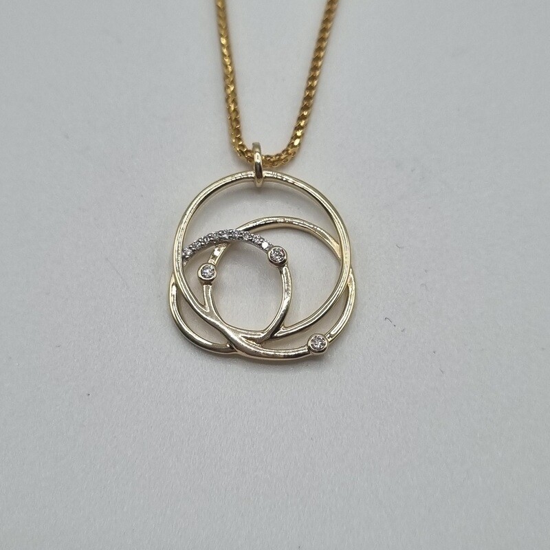 Anhänger Gelbgold