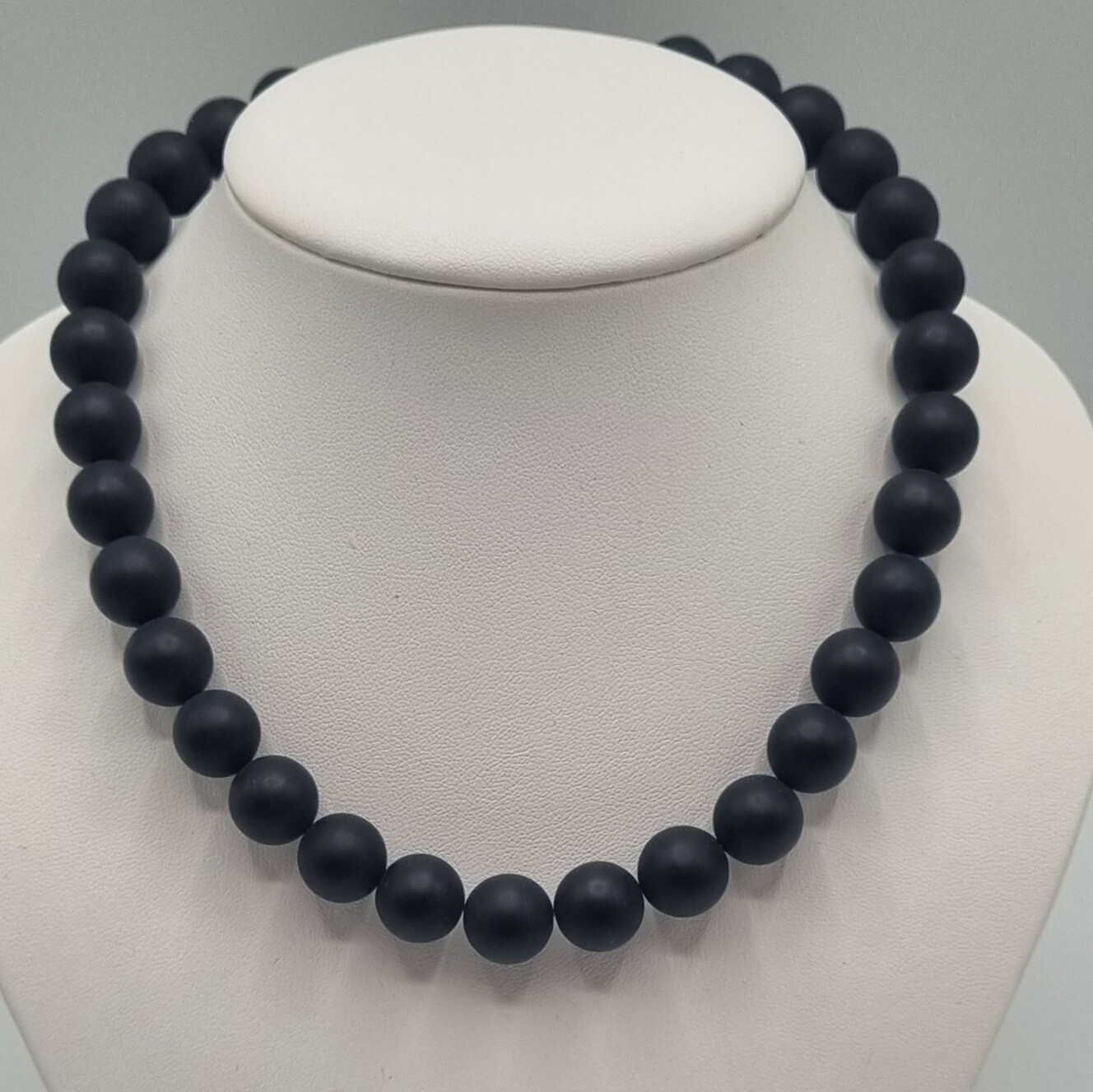 Halskette Onyx matt