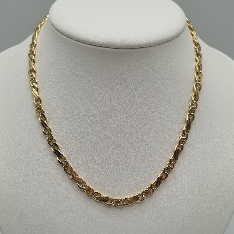 Halskette Gelbgold
