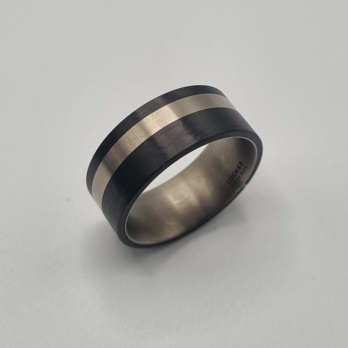 Herrenring Titan/Carbon
