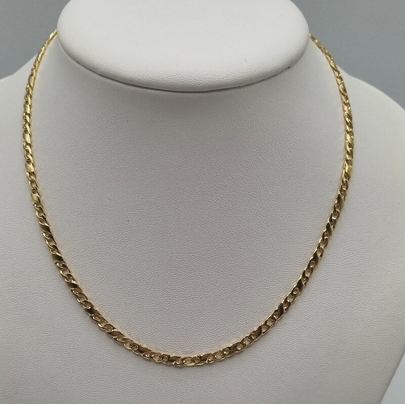 Halskette Gelbgold