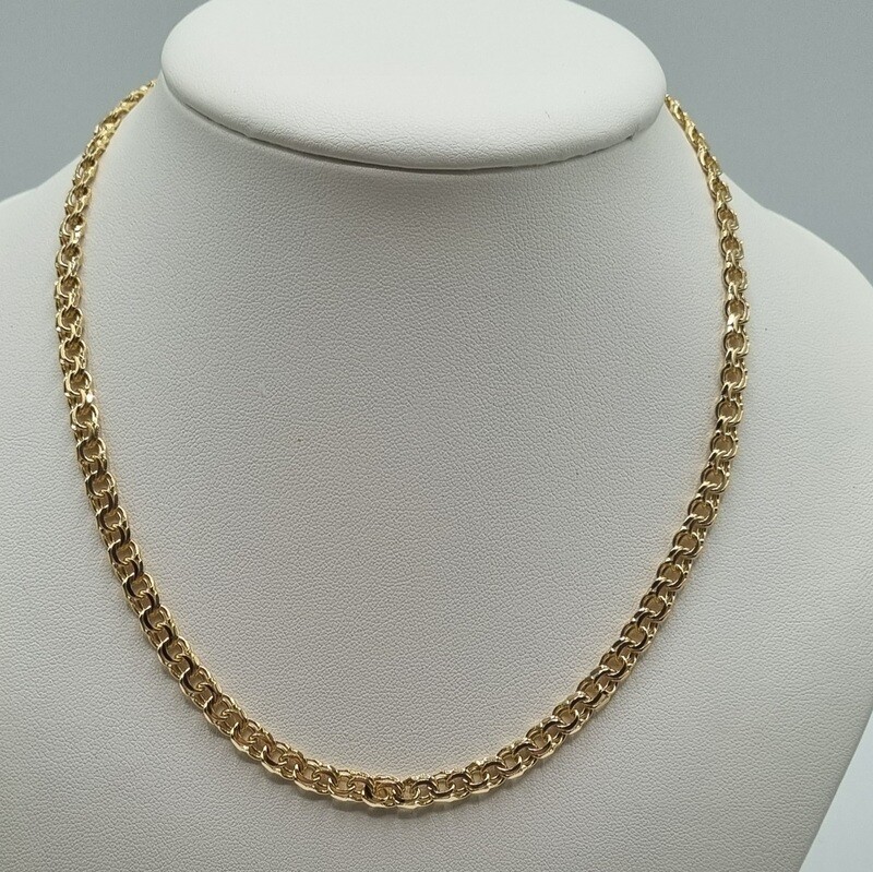Halskette Gelbgold