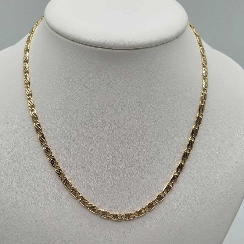 Halskette Gelbgold