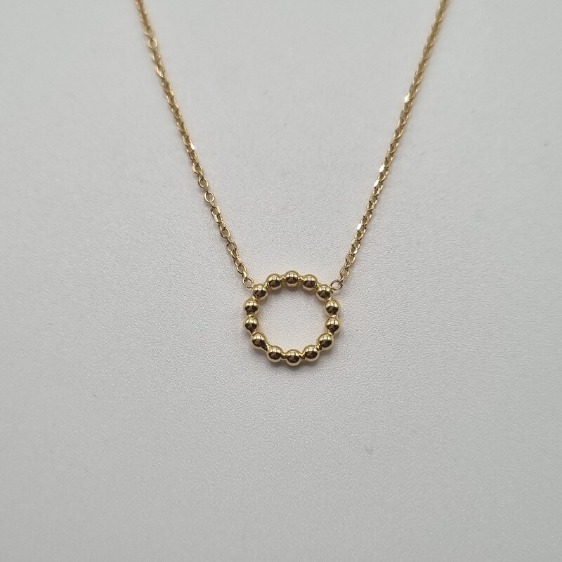 Collier Gelbgold