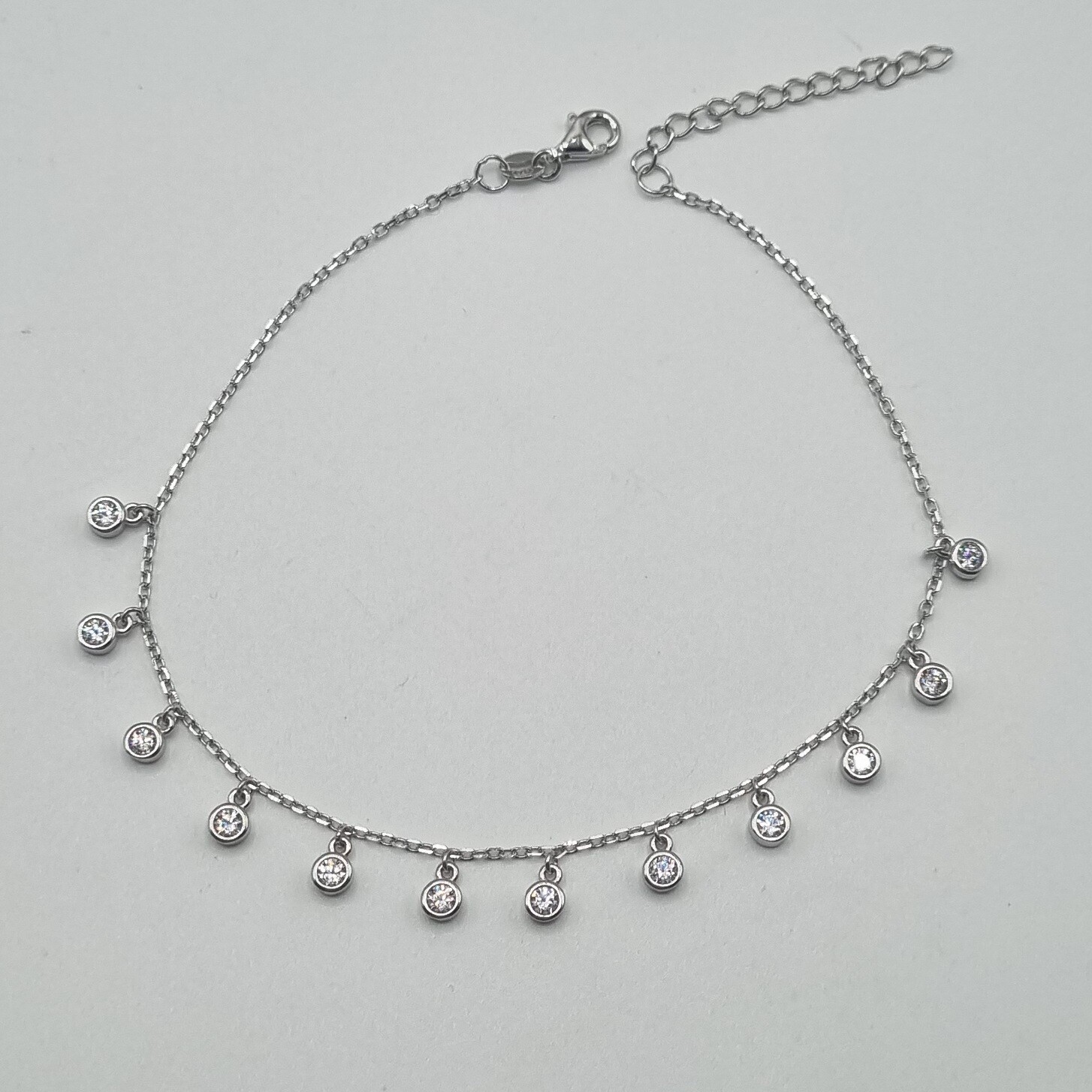 Fusskette Silber