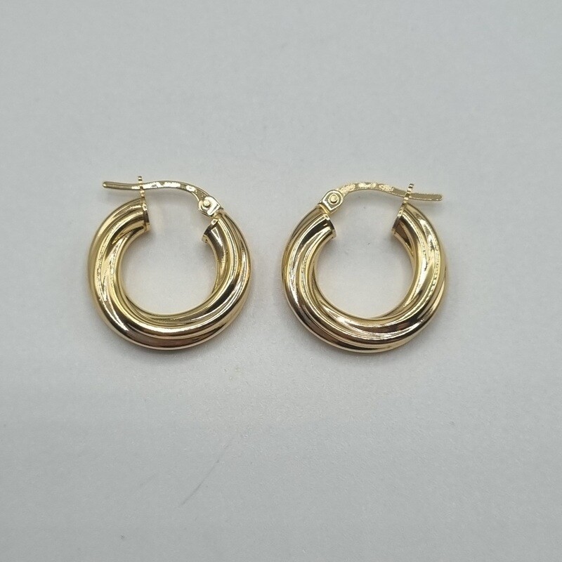 Creolen Gelbgold