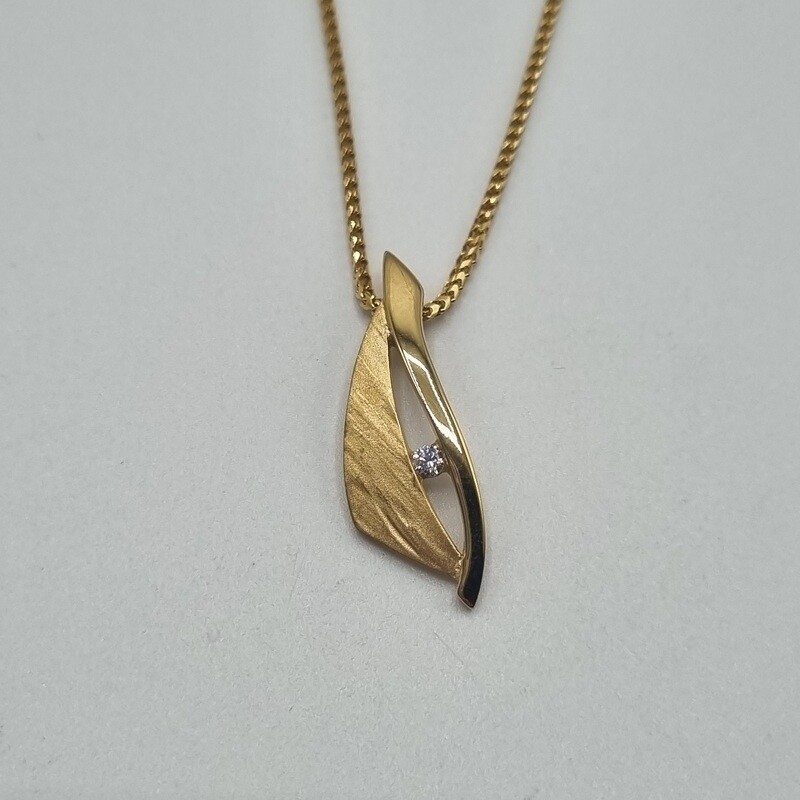 Anhänger Gelbgold