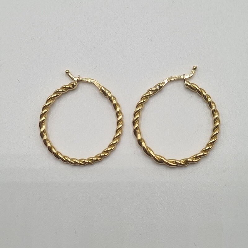 Creolen Gelbgold