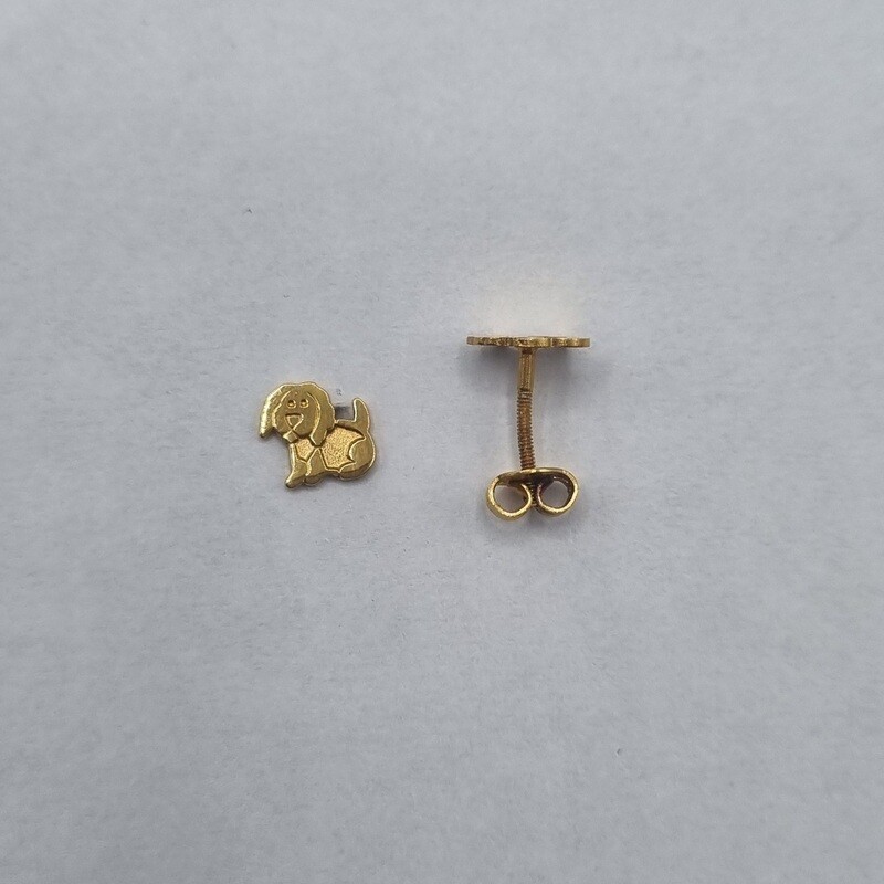 Ohrstecker Hund