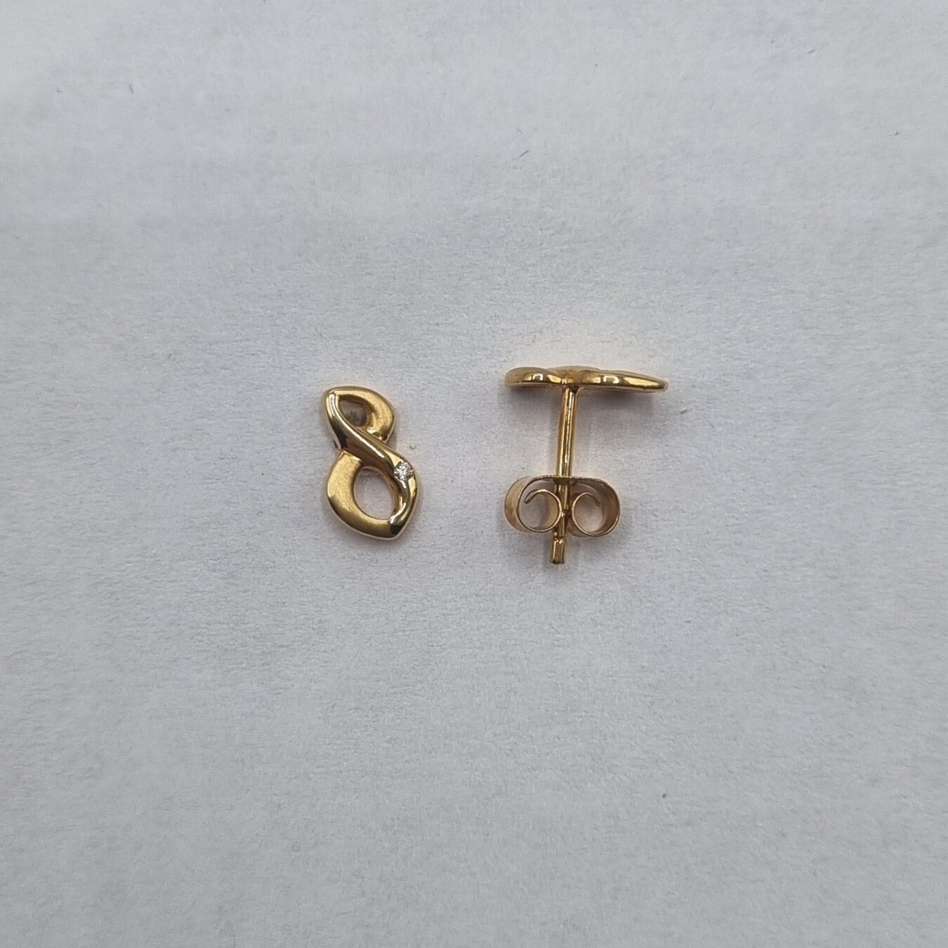 Ohrstecker Gelbgold