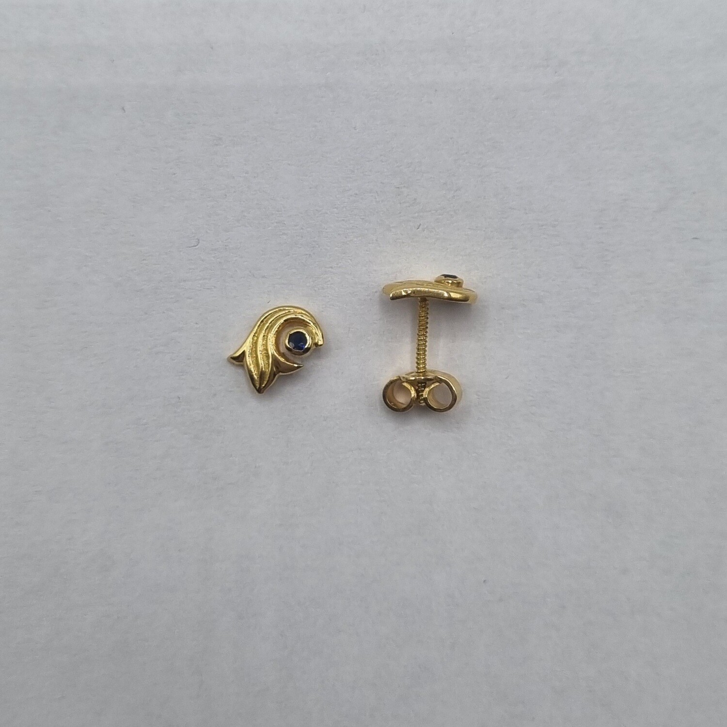 Ohrstecker Gelbgold