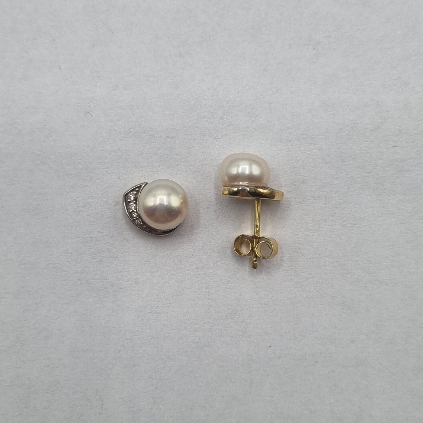 Ohrstecker Gelbgold