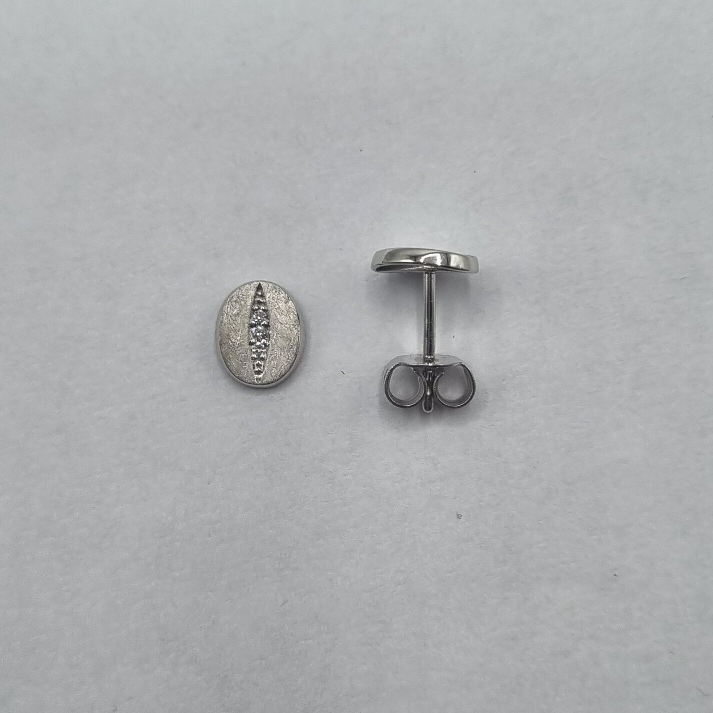 Ohrstecker Weissgold
