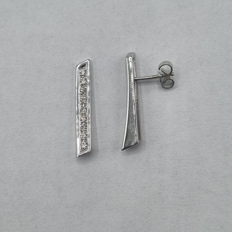 Ohrstecker Weissgold
