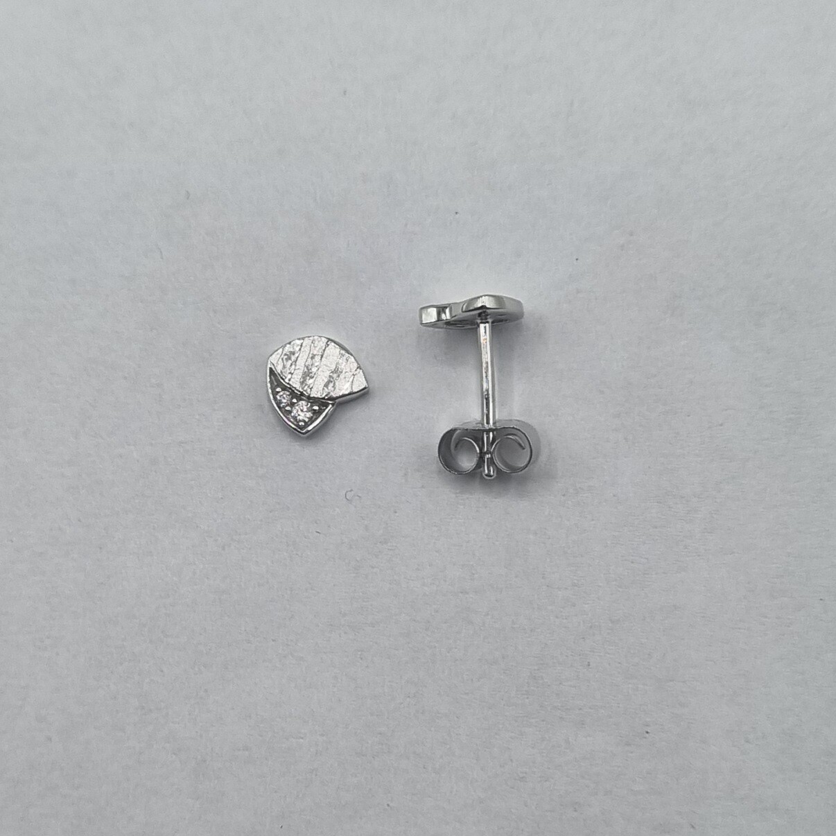 Ohrstecker Weissgold