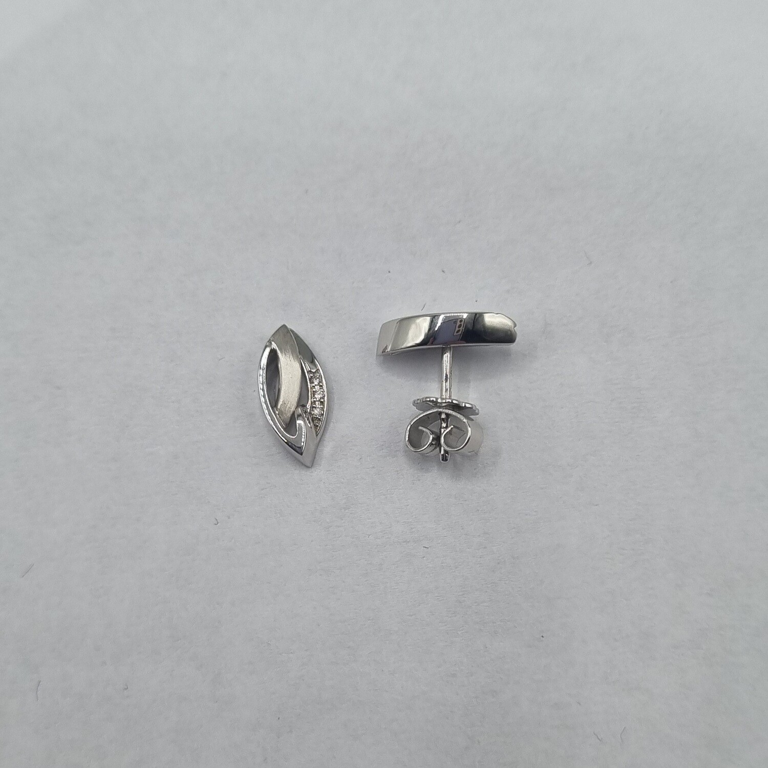 Ohrstecker Weissgold