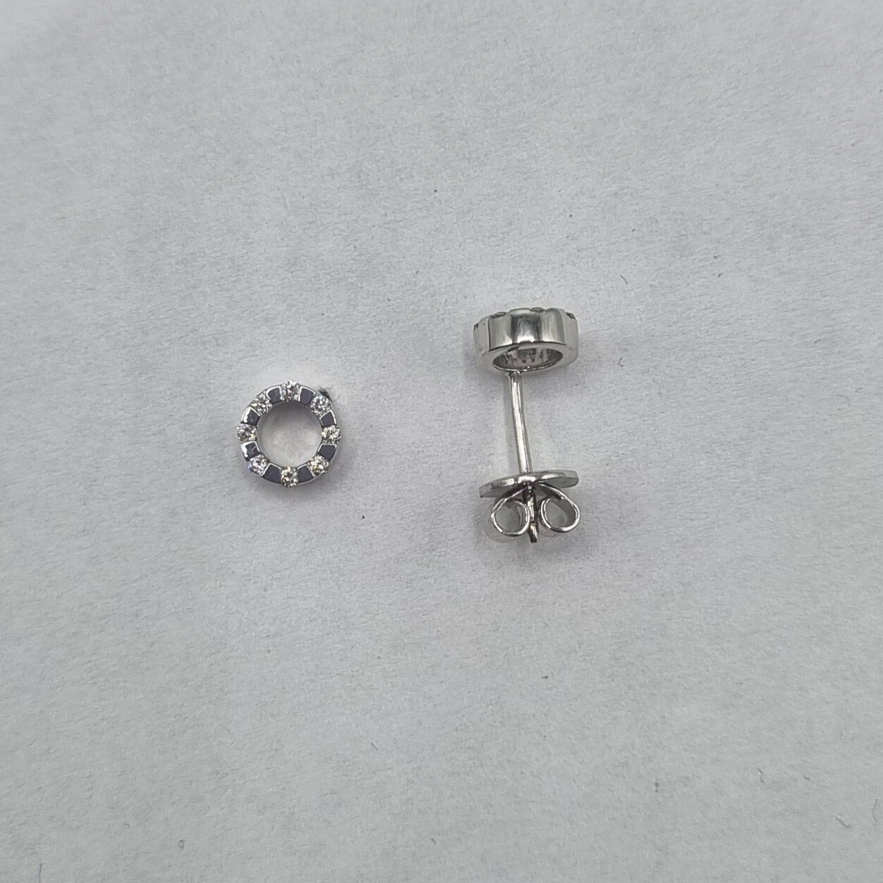 Ohrstecker Weissgold
