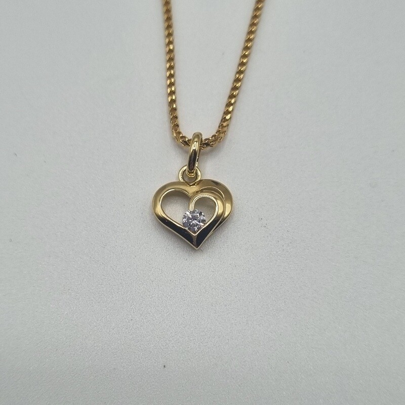 Anhänger Gelbgold