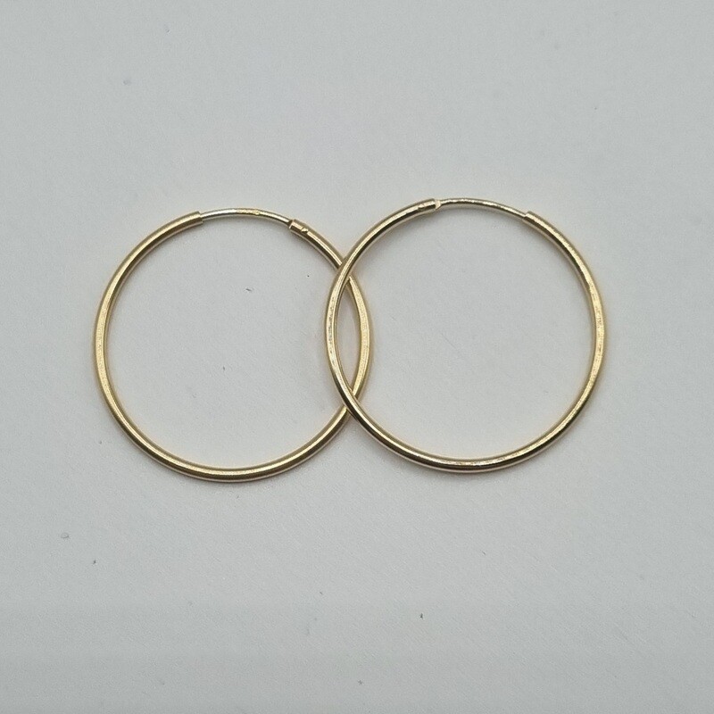 Creolen Gelbgold