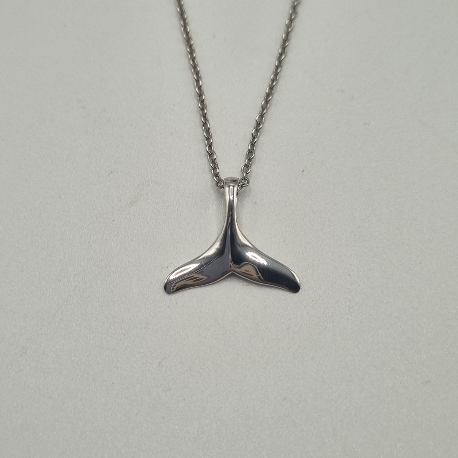 Anhänger Silber Flosse