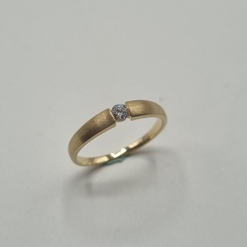 Verlobungsring Gelbgold