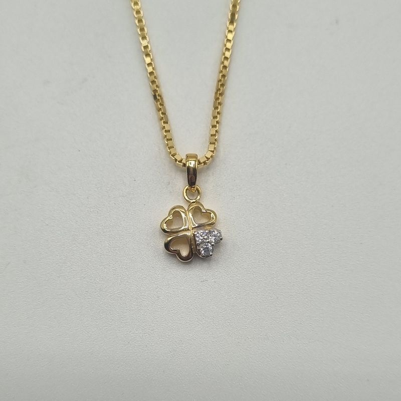 Anhänger Gelbgold