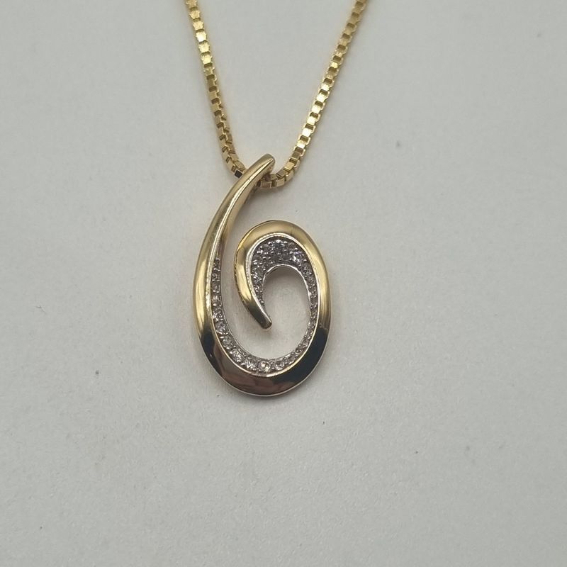 Anhänger Gelbgold