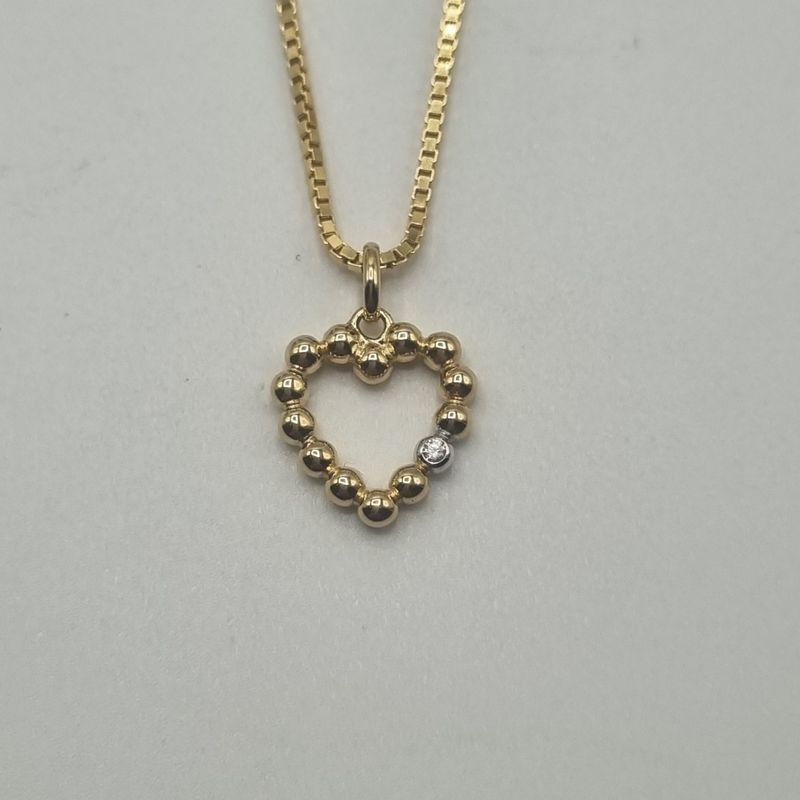 Anhänger Gelbgold