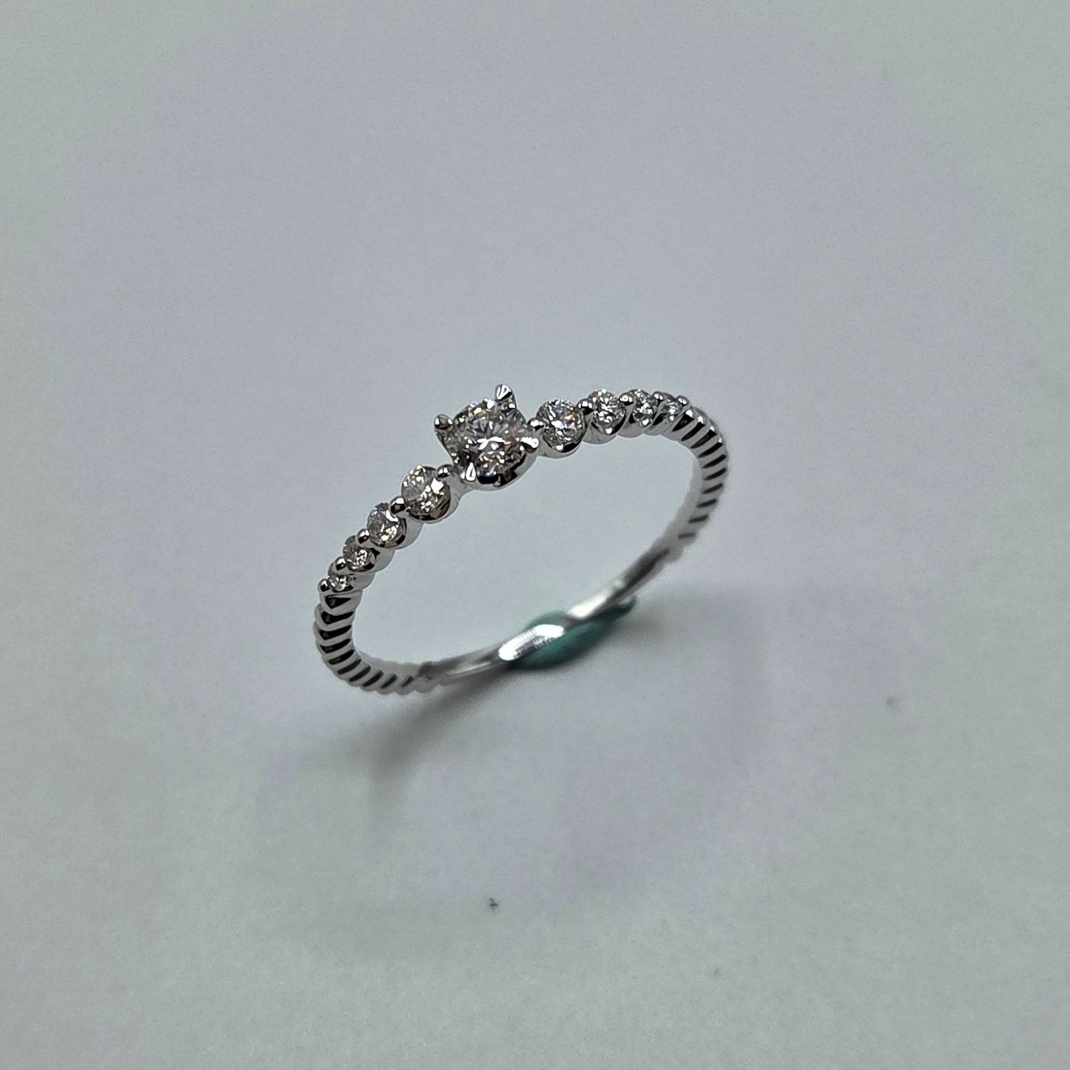 Verlobungsring Weissgold