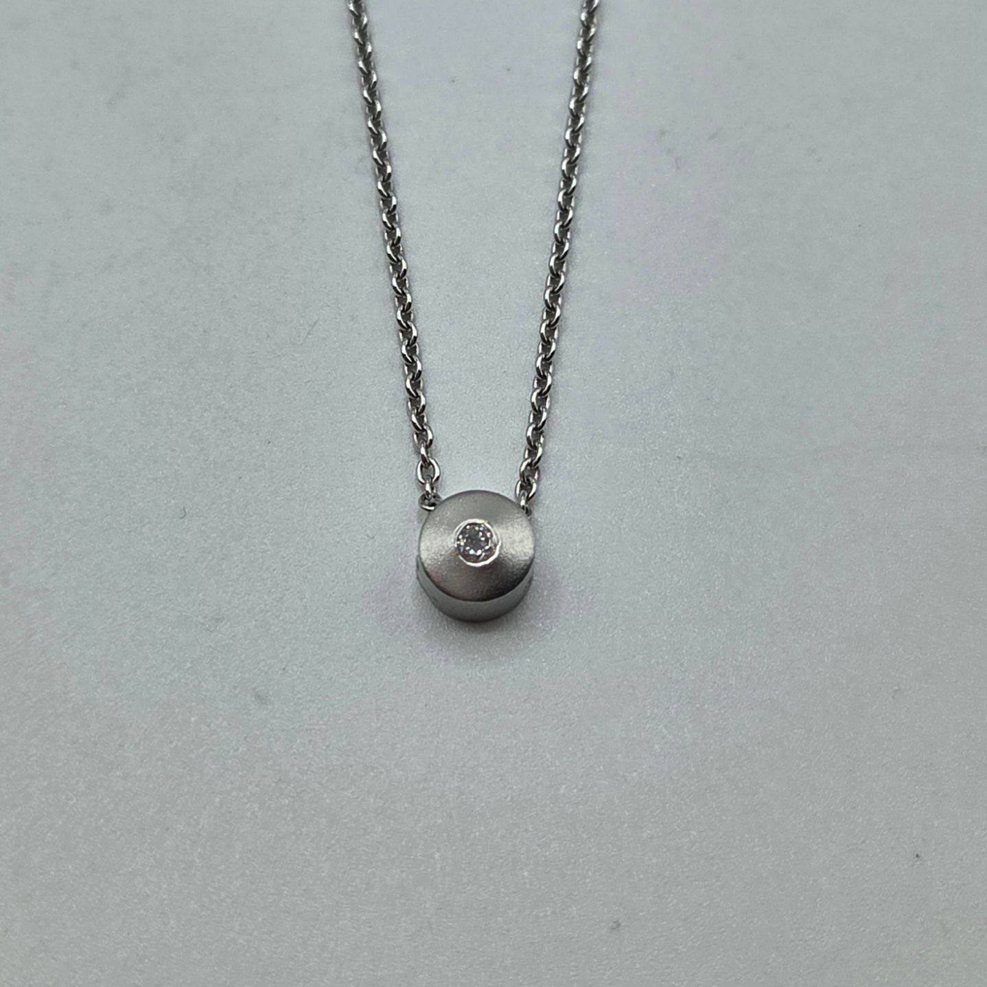 Anhänger Weissgold