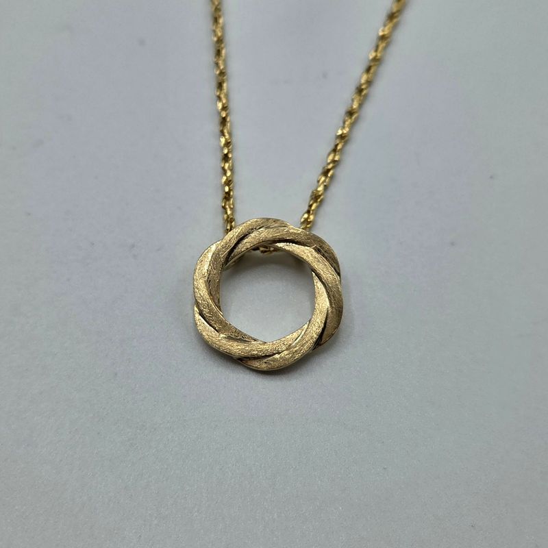 Anhänger Gelbgold