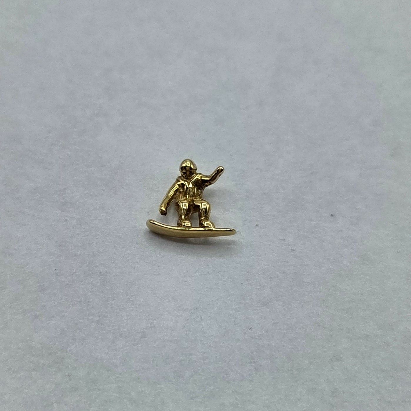 Ohrstecker Snowboarder