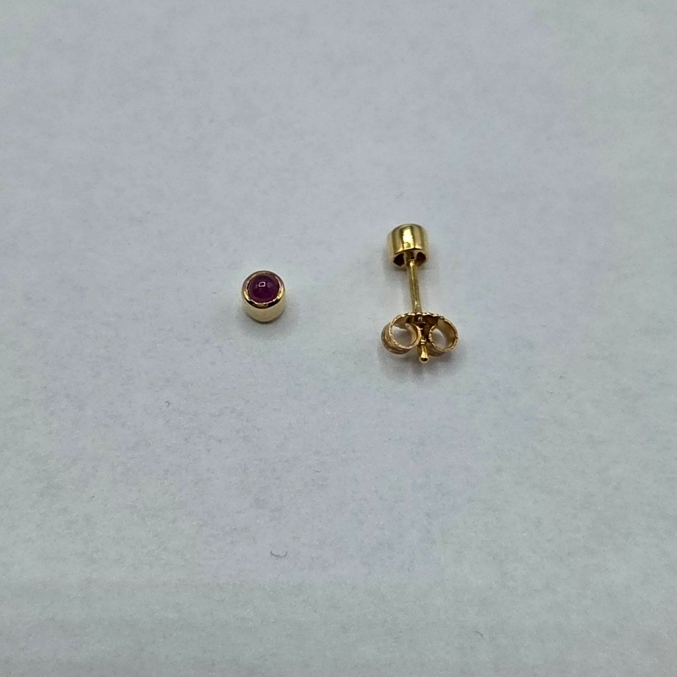 Ohrstecker Gelbgold
