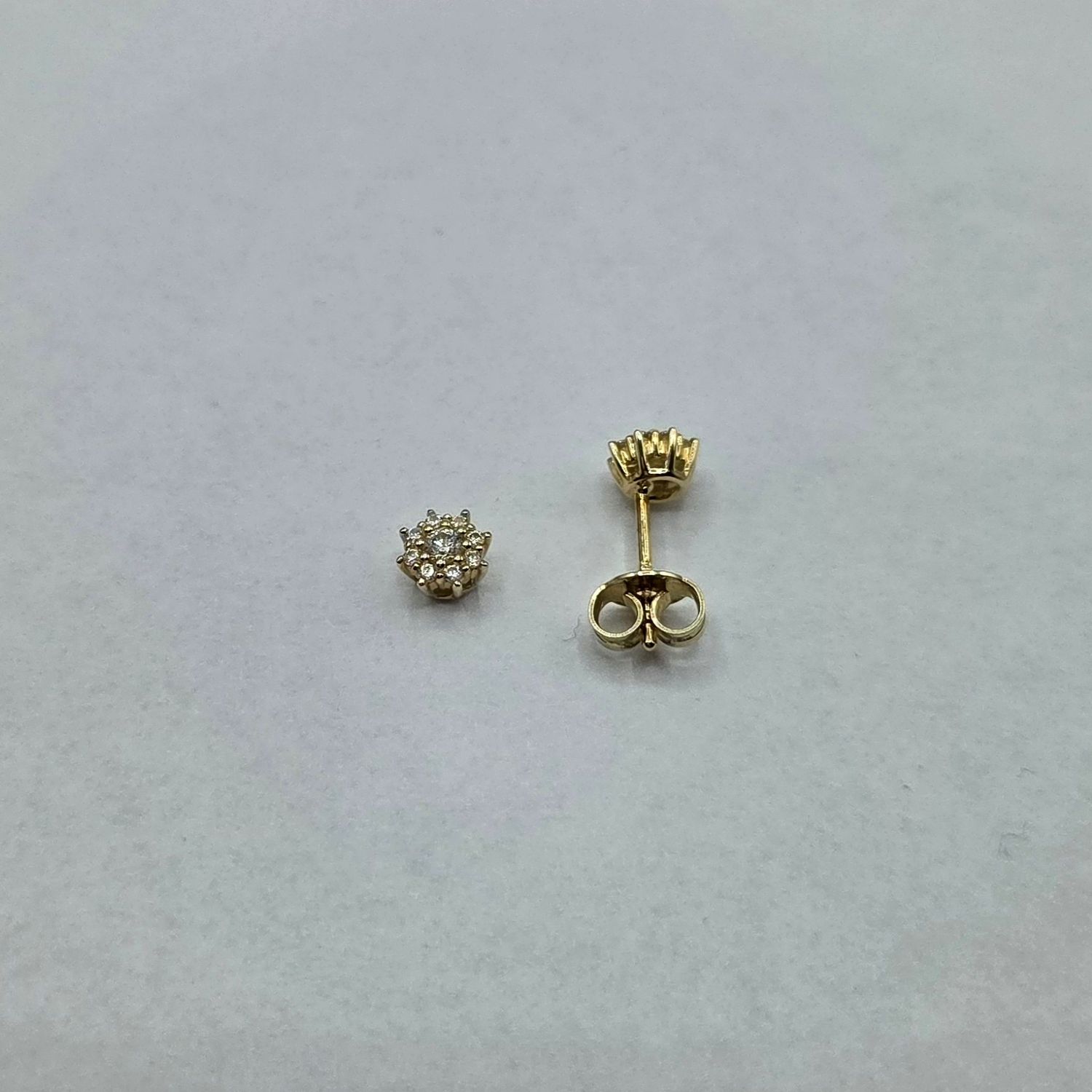 Ohrstecker Gelbgold