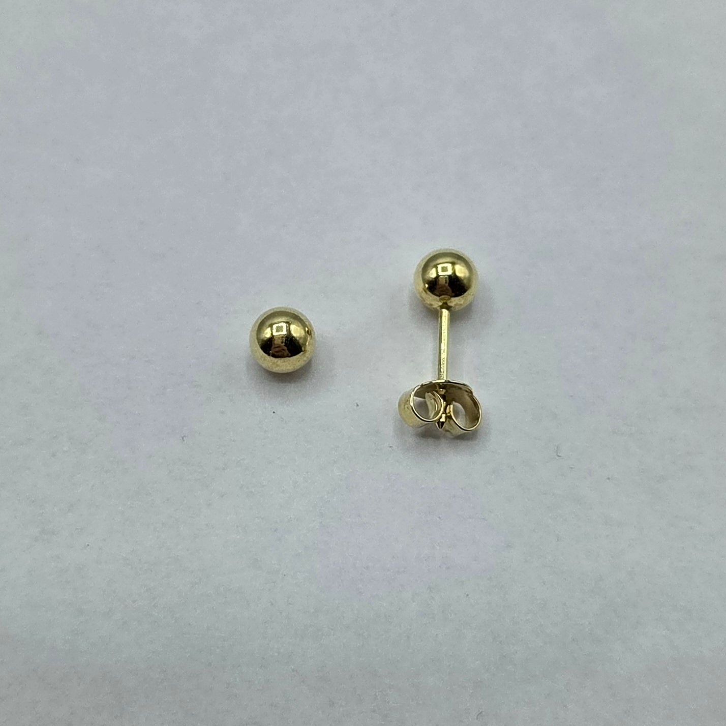 Ohrstecker Gelbgold