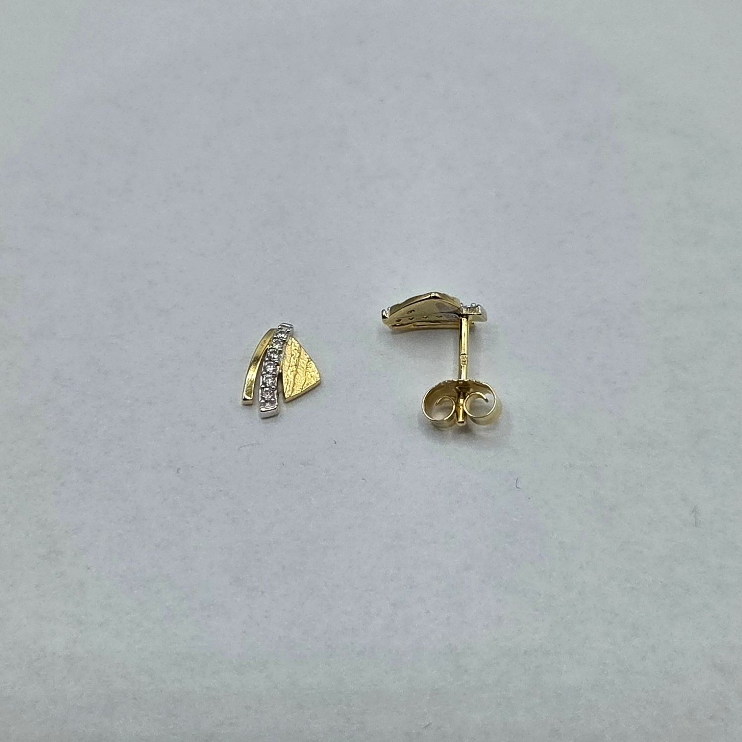 Ohrstecker Gelbgold
