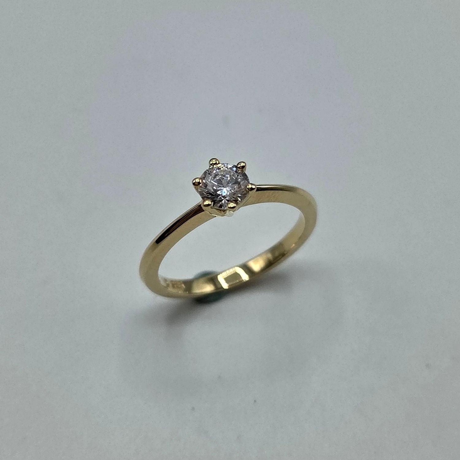 Verlobungsring Gelbgold